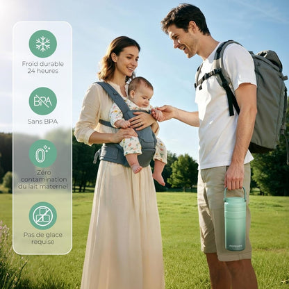 Glacière portable pour lait maternel 350ml – Momcozy