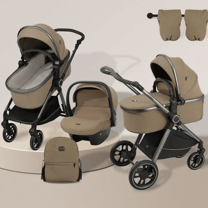 Poussette Duo A8+C avec Siège Auto et Accessoires