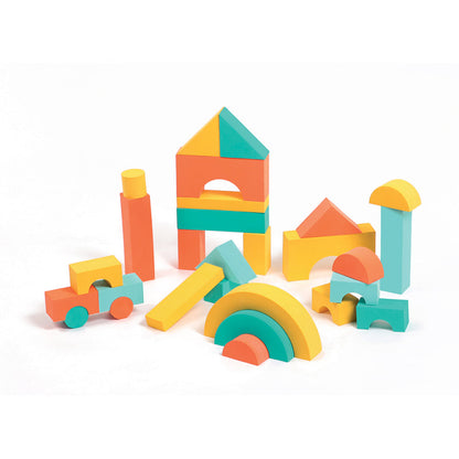 Ludi Blocs de Construction en Mousse – 28 Pièces pour Bébé dès 10 Mois