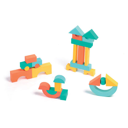 Ludi Blocs de Construction en Mousse – 28 Pièces pour Bébé dès 10 Mois