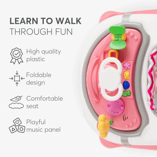 KikkaBoo Misty Rose – Trotteur pour Bébé 6M+