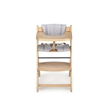 MS Innovaciones Chaise haute évolutive en bois de 6 à 10ans - Naturel