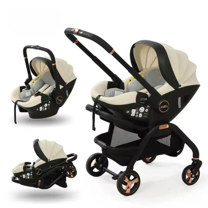 Poussette Siège Auto Multifonctionnelle 3 en 1 – Kidilo