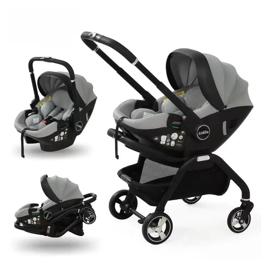 Poussette Siège Auto Multifonctionnelle 3 en 1 – Kidilo