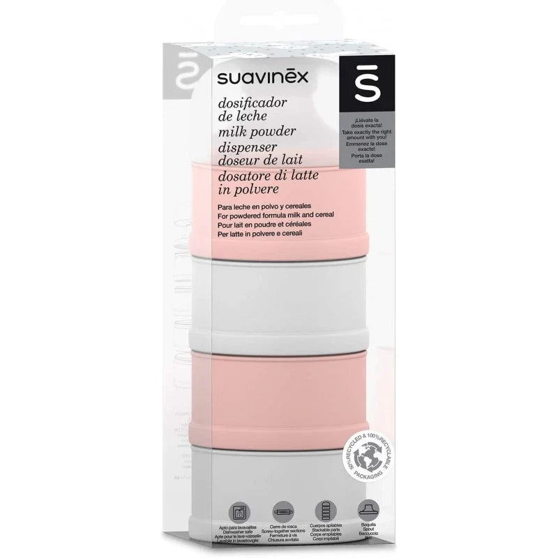 Doseur de Lait en Poudre Rose - Suavinex