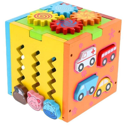 Boîte d’Intelligence Multifonctionnelle en Bois