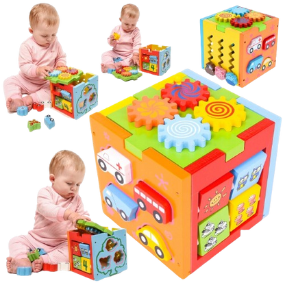 Boîte d’Intelligence Multifonctionnelle en Bois