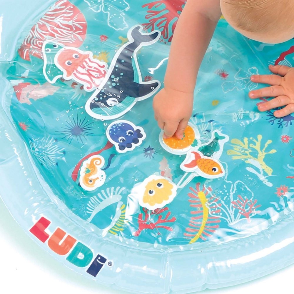Tapis d’Eau Sensoriel Bleu - LUDI