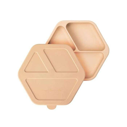 Assiette Compartimentée Tiny Twinkle – Silicone 6 mois +
