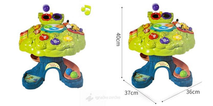 Arbre Interactif pour Enfants avec Lumière, Son et Piano
