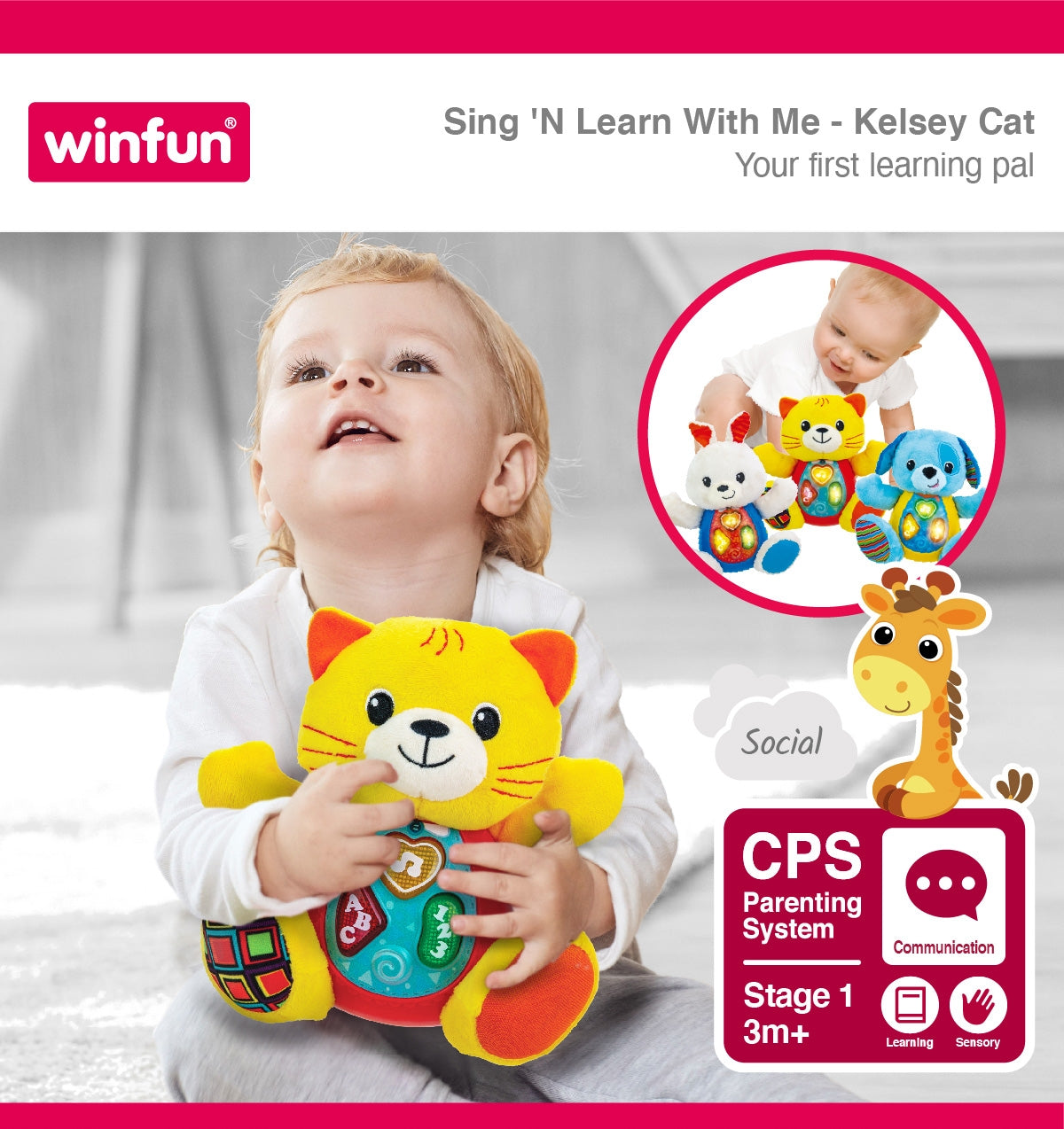 Winfun – Chante et Apprends avec Moi – Kelsey Cat
